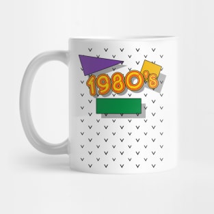 1980s Retro Shapes [Roufxis-Tp] Mug